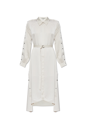 White Dress with Balzac collar Max Mara - Vitkac Italy